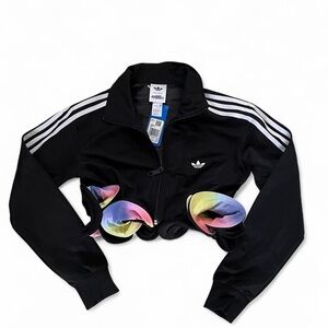 Jeremy Scott x Adidas Crop Jacket NWT